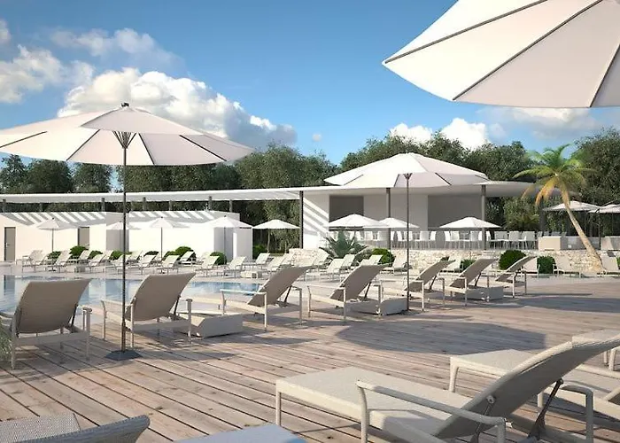 База отдыха Eurocamp Mobile Homes At Campsite Bijela Uvala